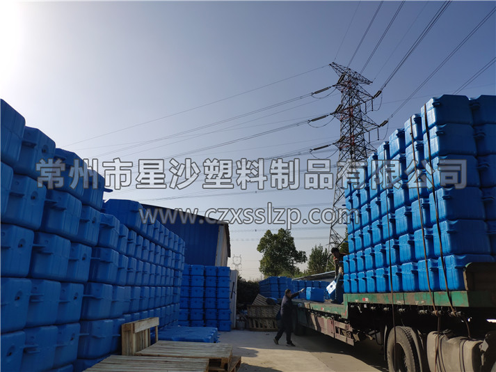 pe浮筒，pe系泊浮筒，u型摩托艇浮筒，u字型浮筒發(fā)貨-常州市星沙塑料制品有限公司廠家5